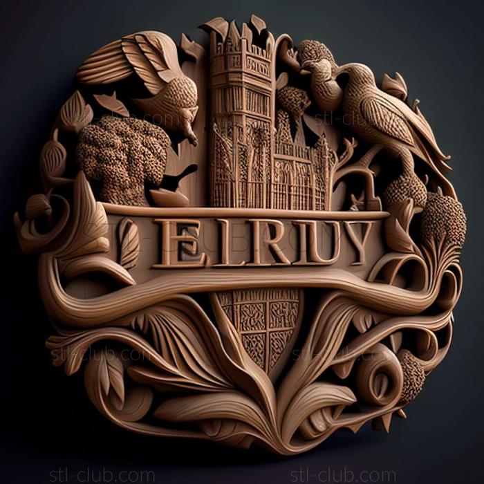 3D model Ely in the United Kingdom (STL)